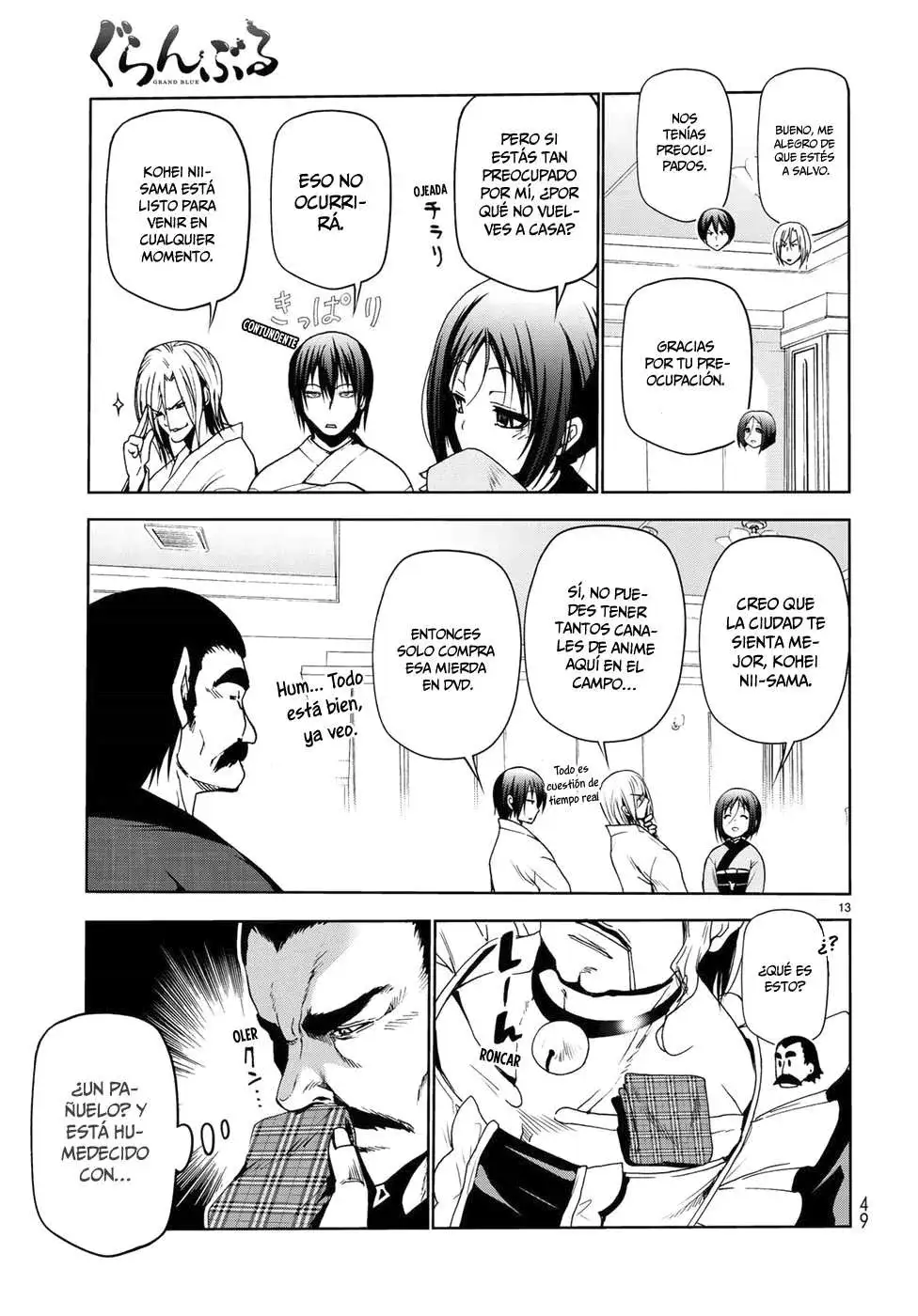 Página 15 — Grand Blue Capítulo 48