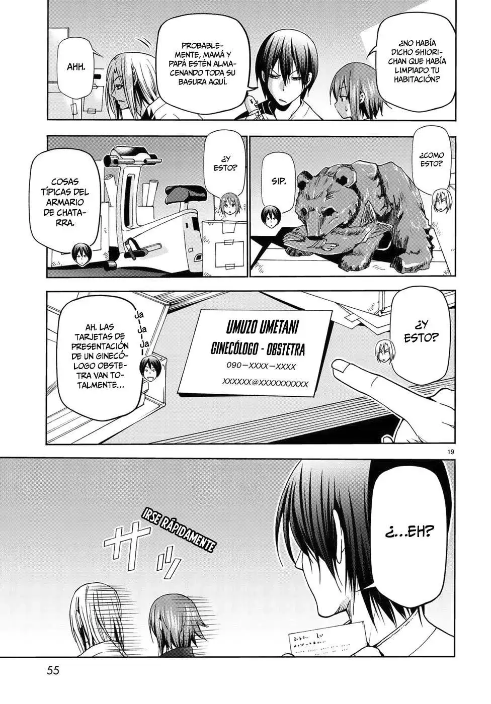 Página 21 — Grand Blue Capítulo 48