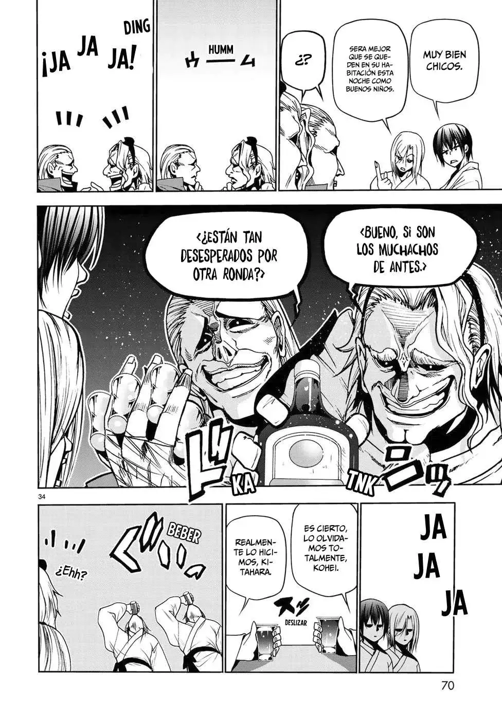Página 35 — Grand Blue Capítulo 48