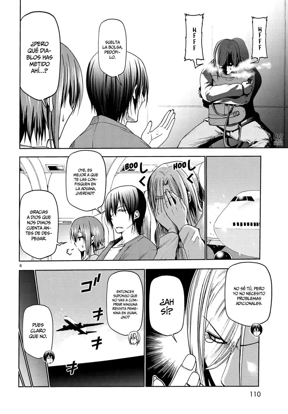 Página 9 — Grand Blue Capítulo 50