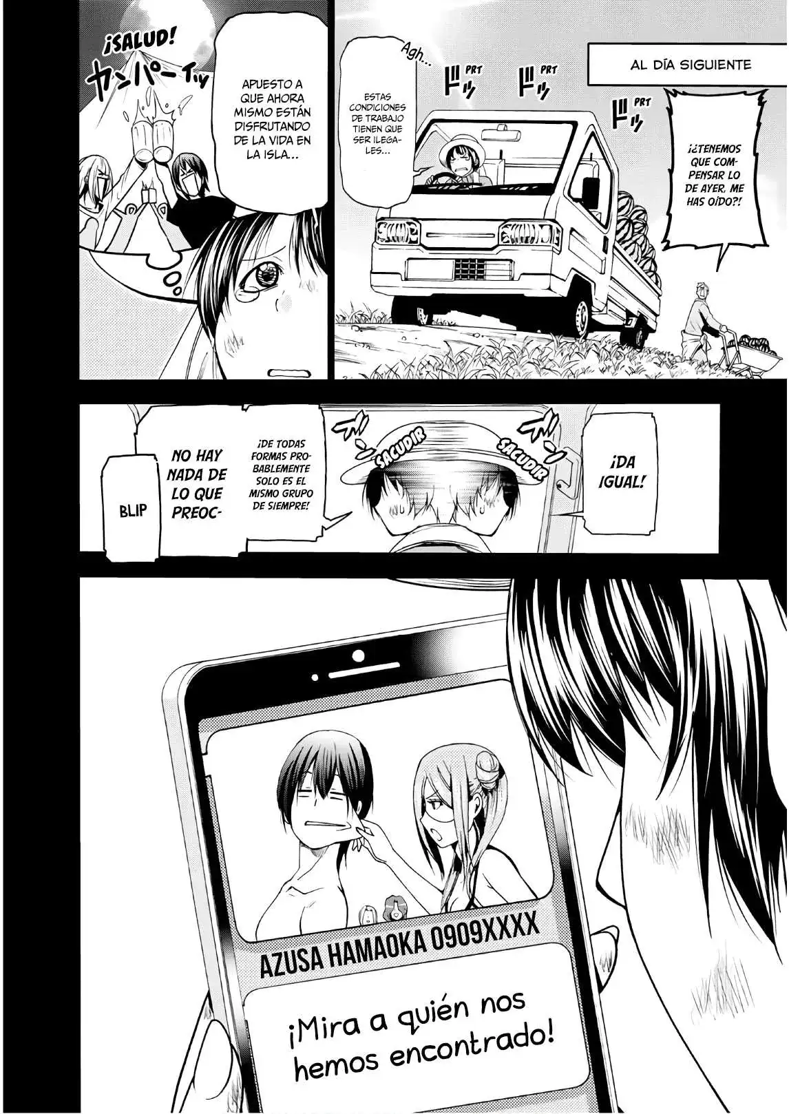 Página 18 — Grand Blue Capítulo 50