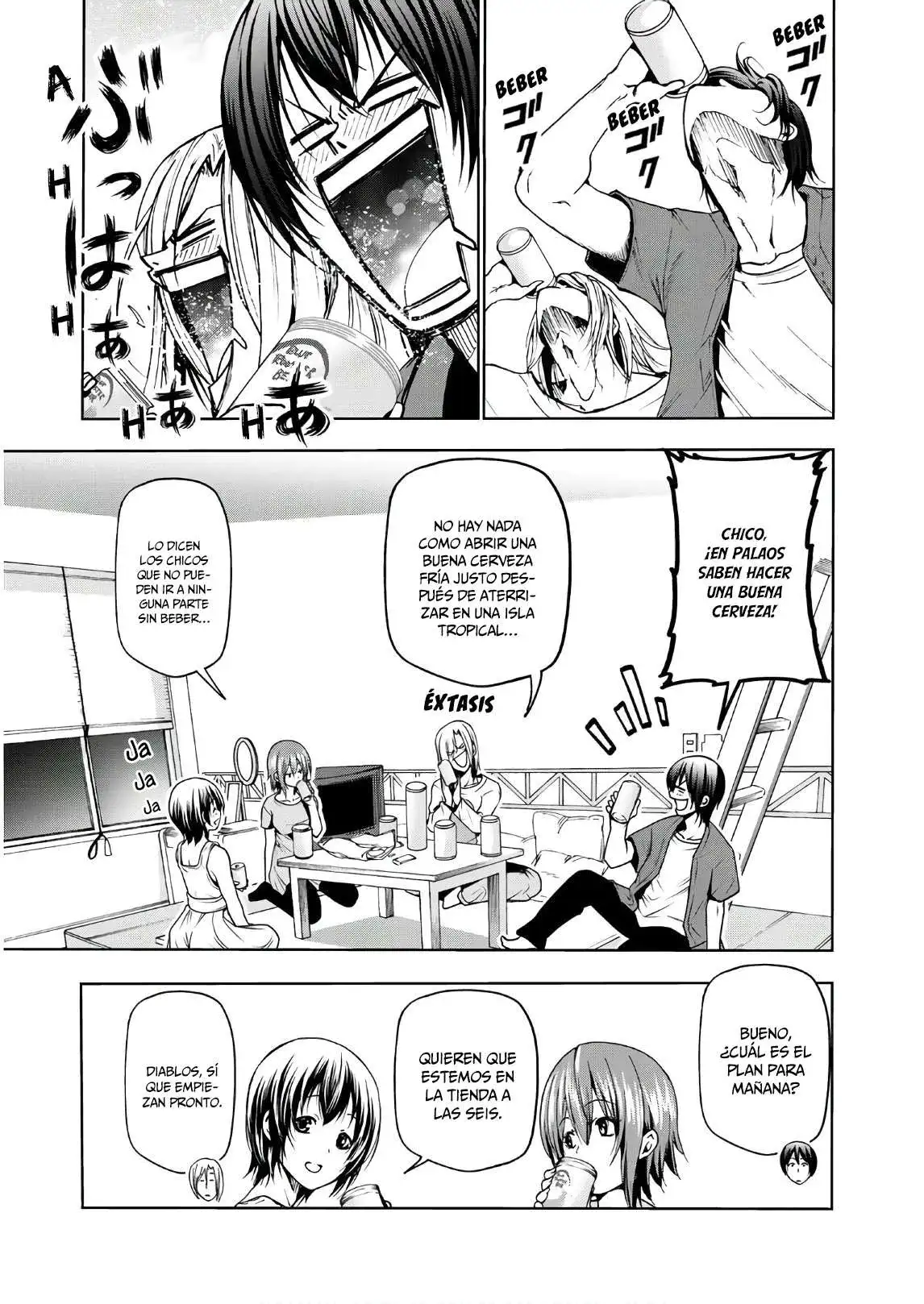 Página 37 — Grand Blue Capítulo 50