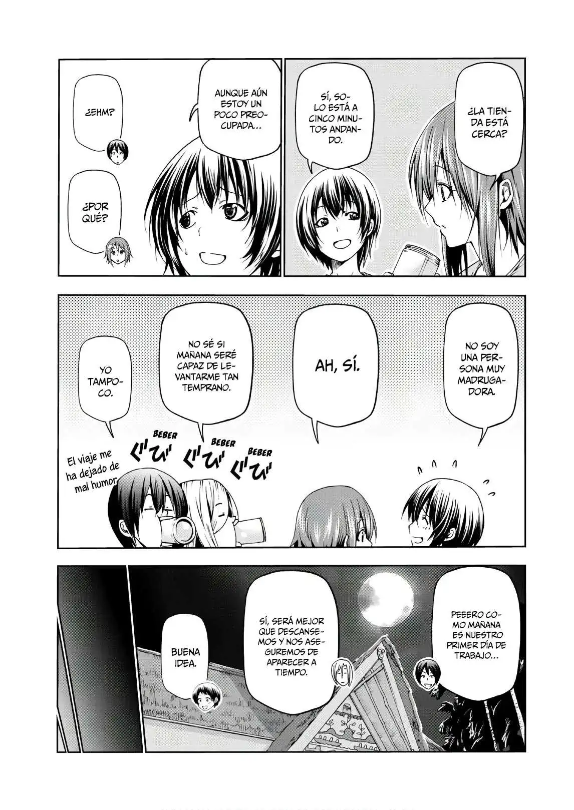 Página 38 — Grand Blue Capítulo 50