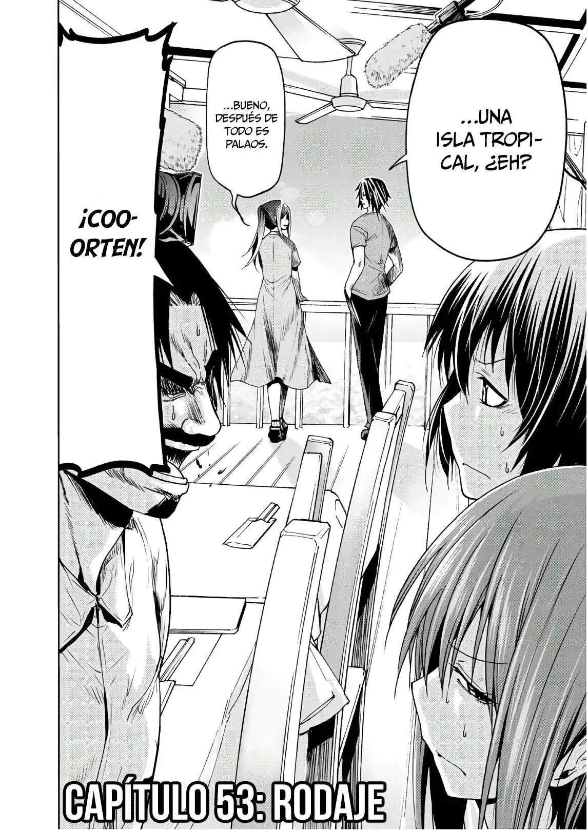 Página 3 — Grand Blue Capítulo 53