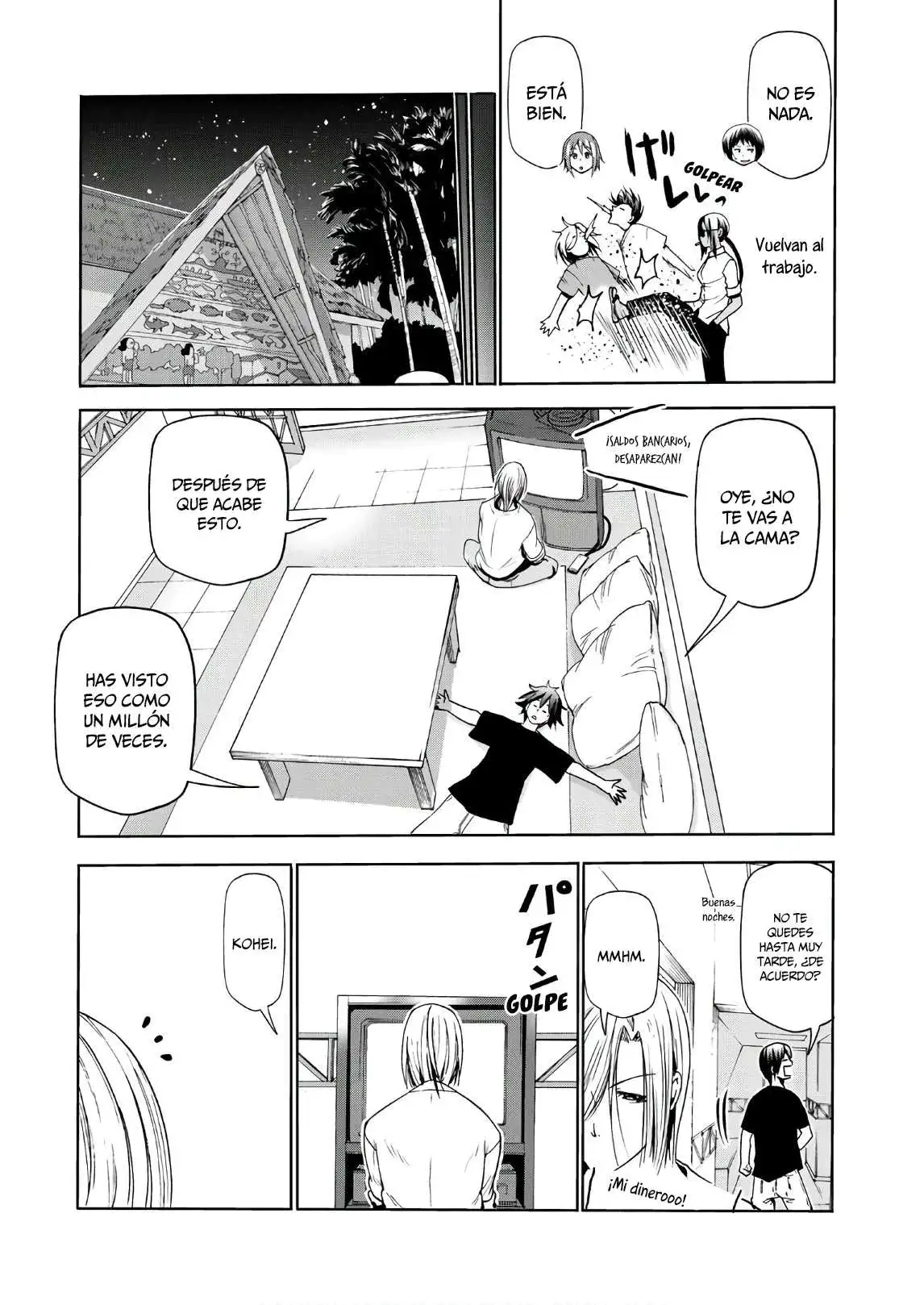 Página 34 — Grand Blue Capítulo 53