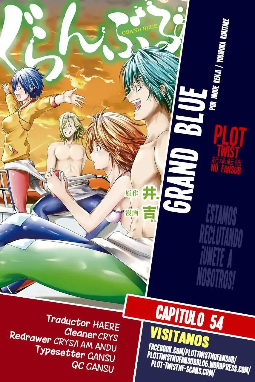 Página 1 — Grand Blue Capítulo 54