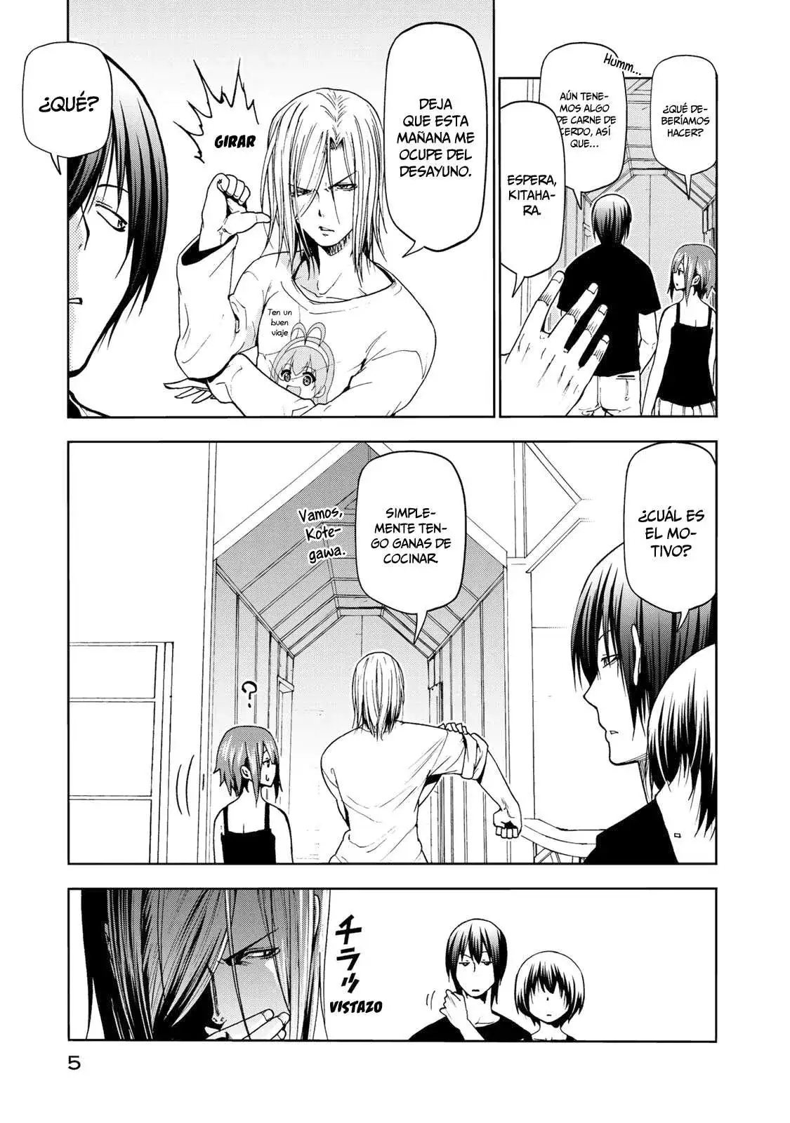 Página 5 — Grand Blue Capítulo 54