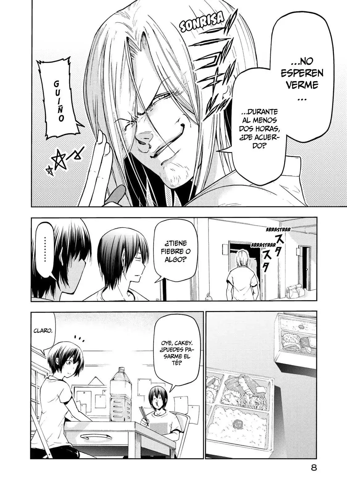 Página 8 — Grand Blue Capítulo 54