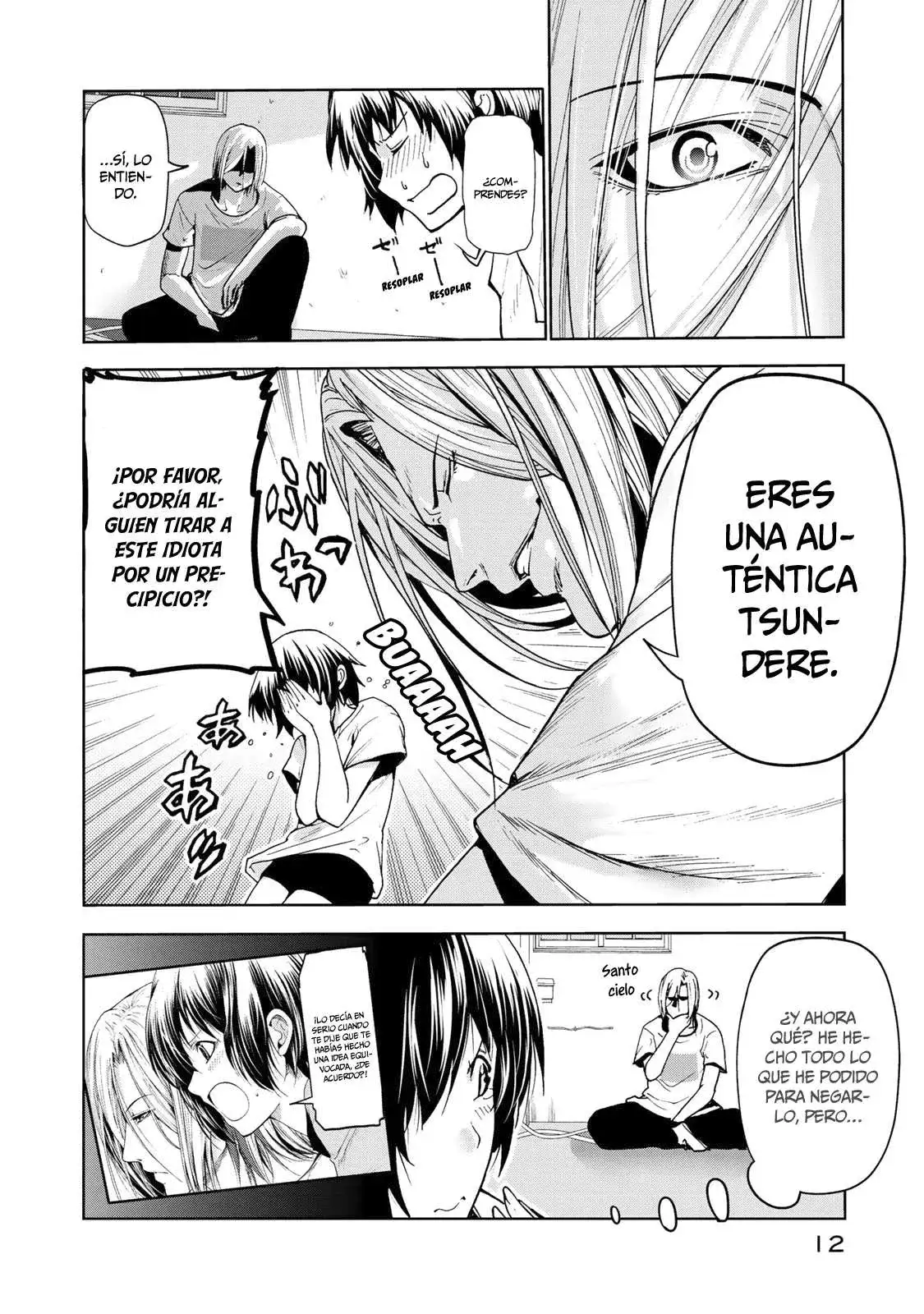Página 12 — Grand Blue Capítulo 54