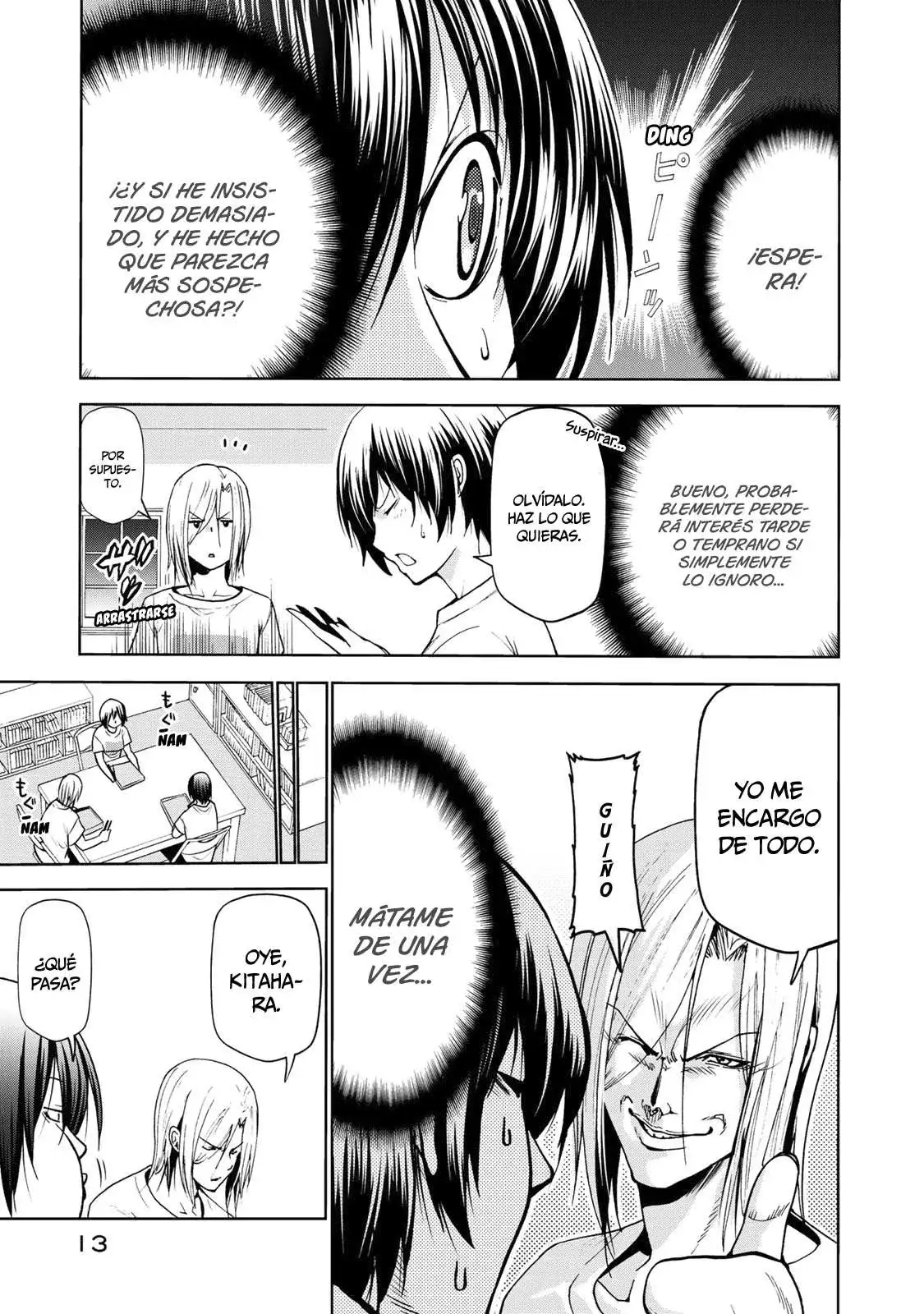 Página 13 — Grand Blue Capítulo 54