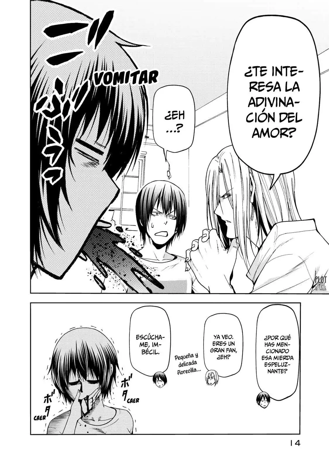 Página 14 — Grand Blue Capítulo 54