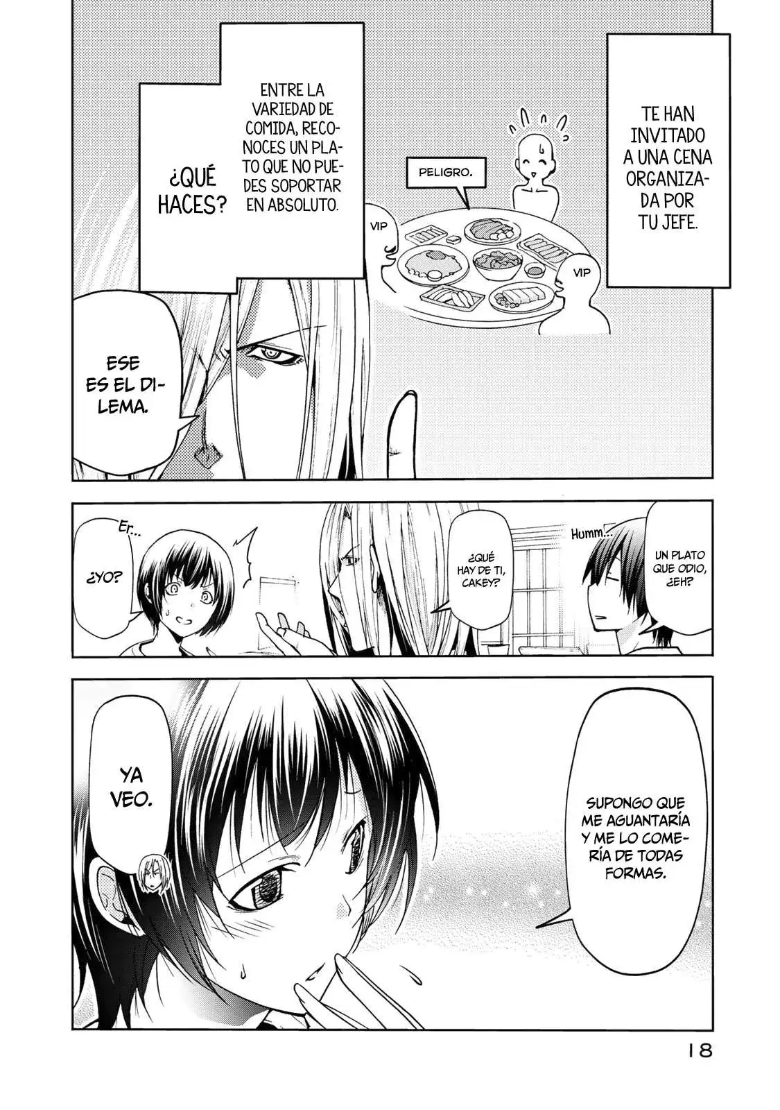 Página 18 — Grand Blue Capítulo 54