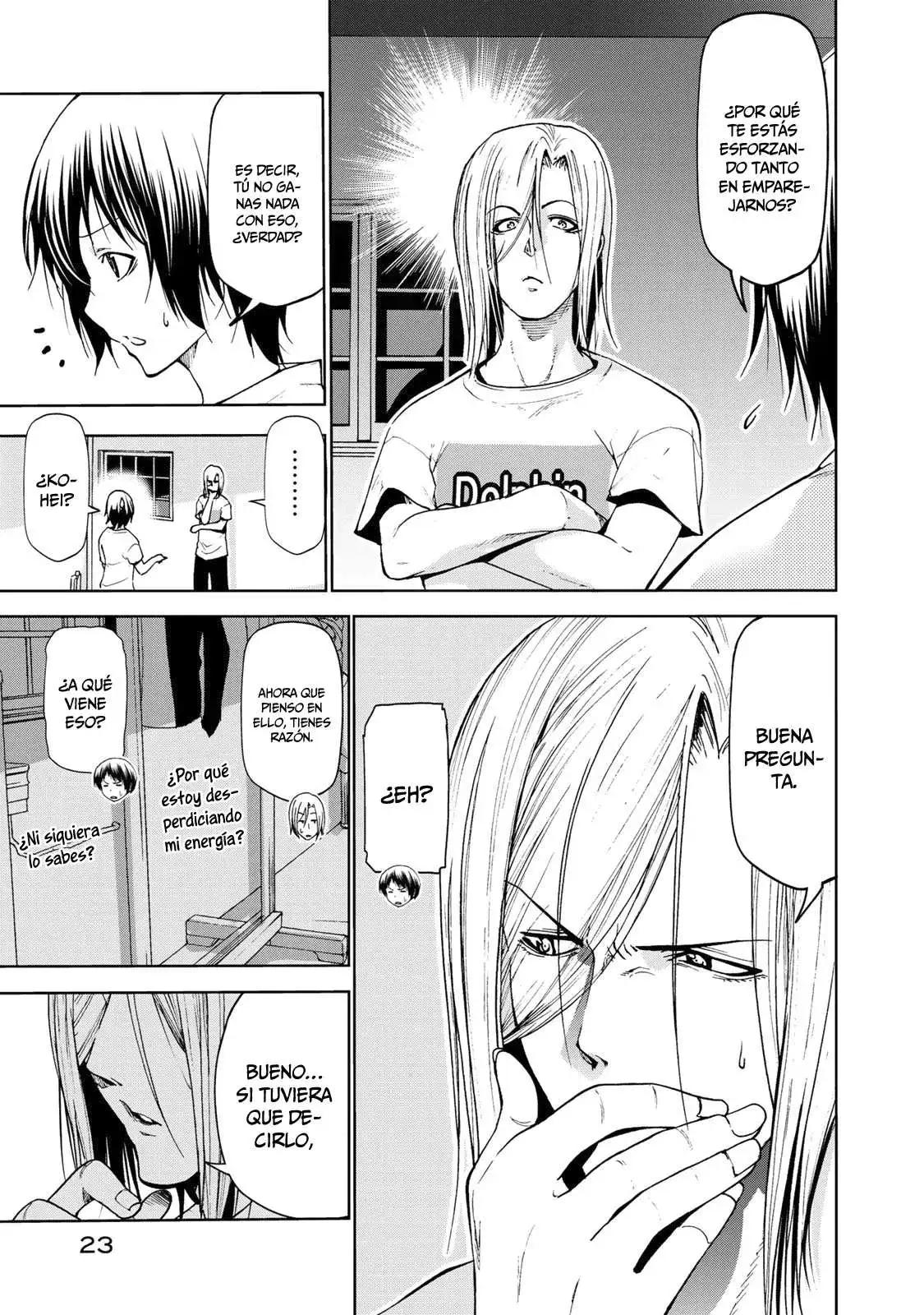Página 23 — Grand Blue Capítulo 54