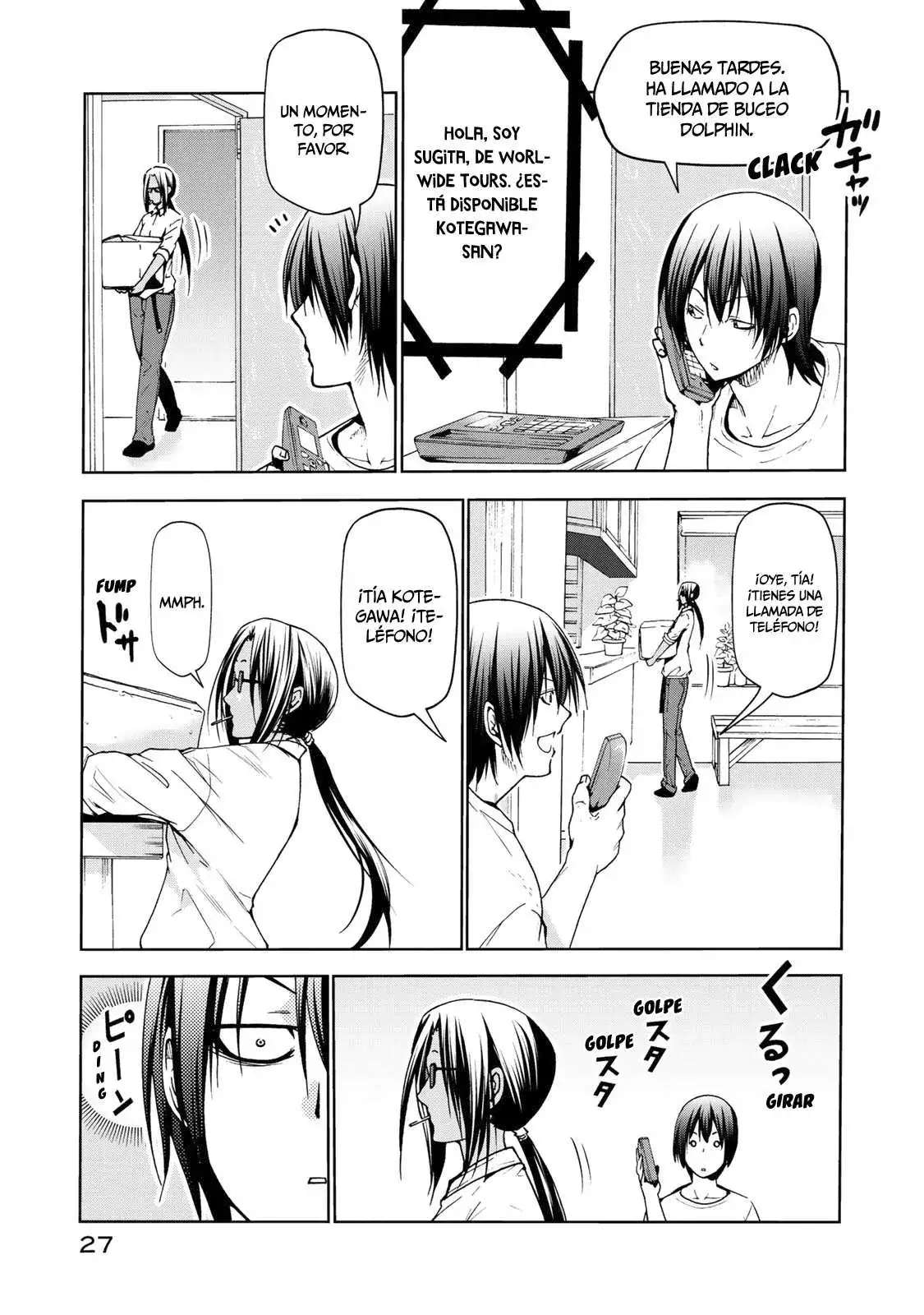 Página 27 — Grand Blue Capítulo 54
