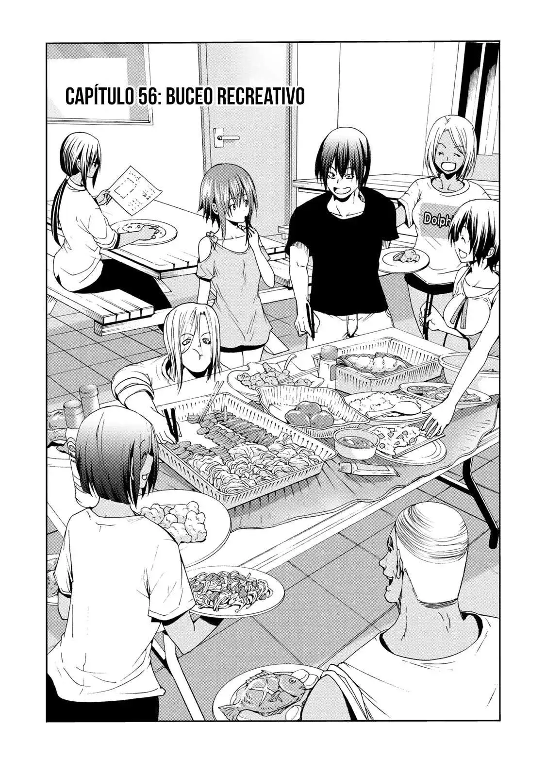 Página 4 — Grand Blue Capítulo 56