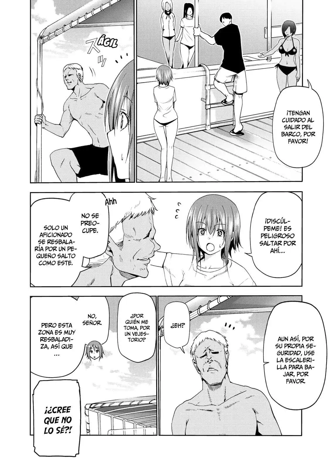 Página 5 — Grand Blue Capítulo 56