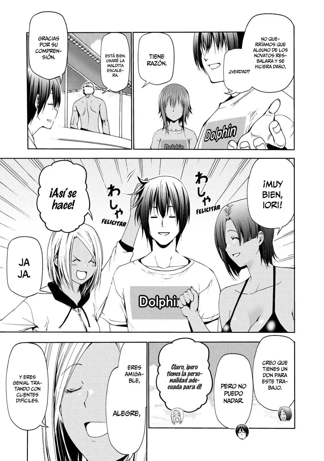 Página 8 — Grand Blue Capítulo 56