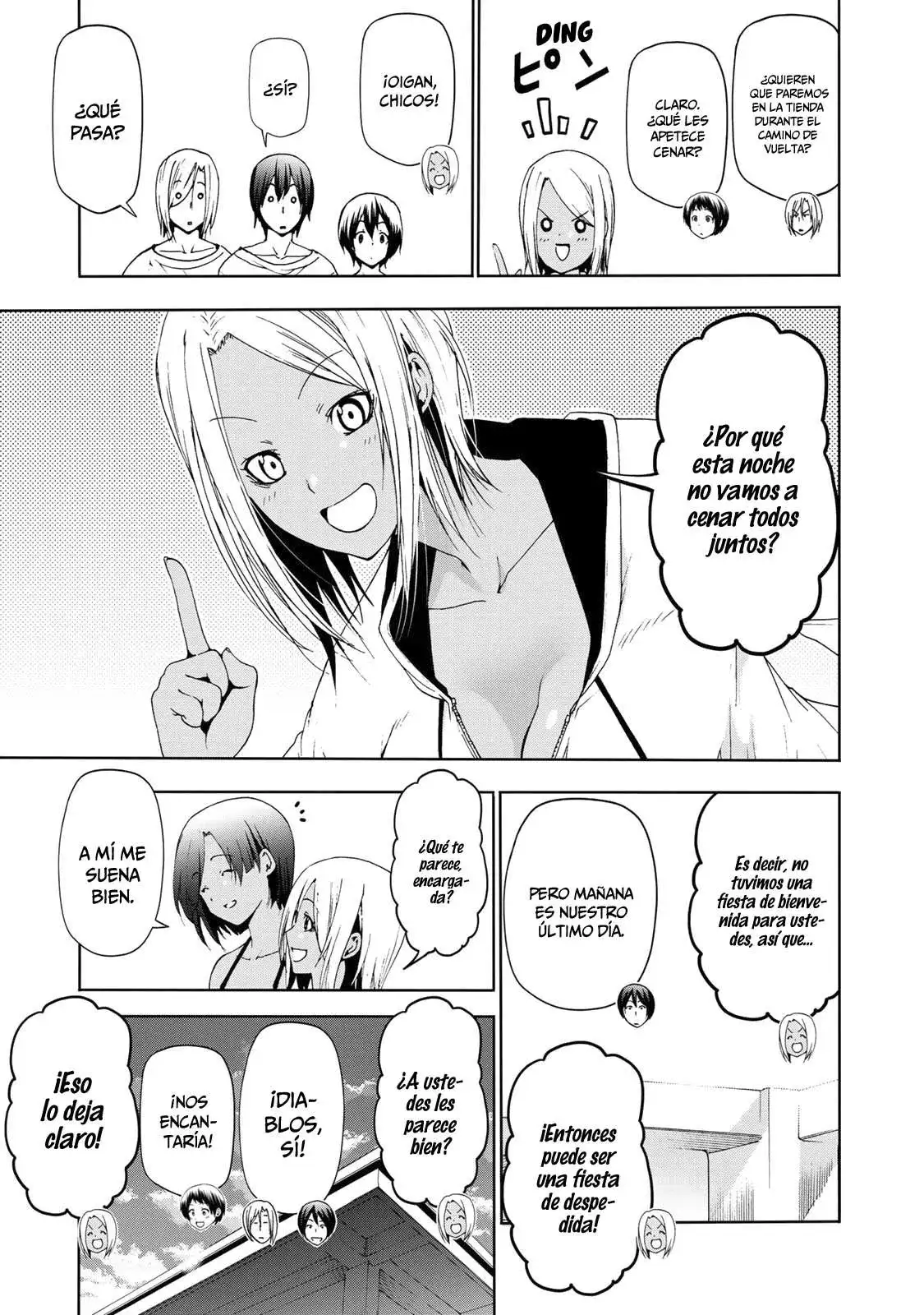 Página 10 — Grand Blue Capítulo 56