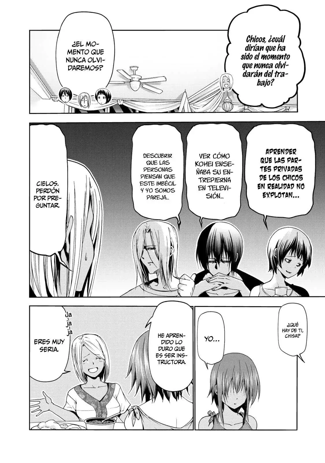 Página 13 — Grand Blue Capítulo 56