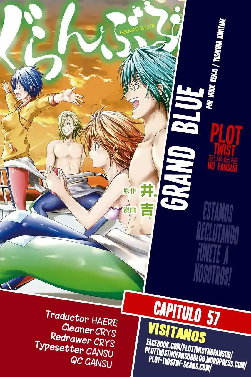 Página 1 — Grand Blue Capítulo 57