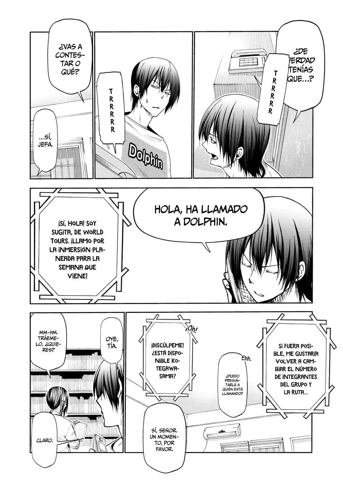 Página 3 — Grand Blue Capítulo 57