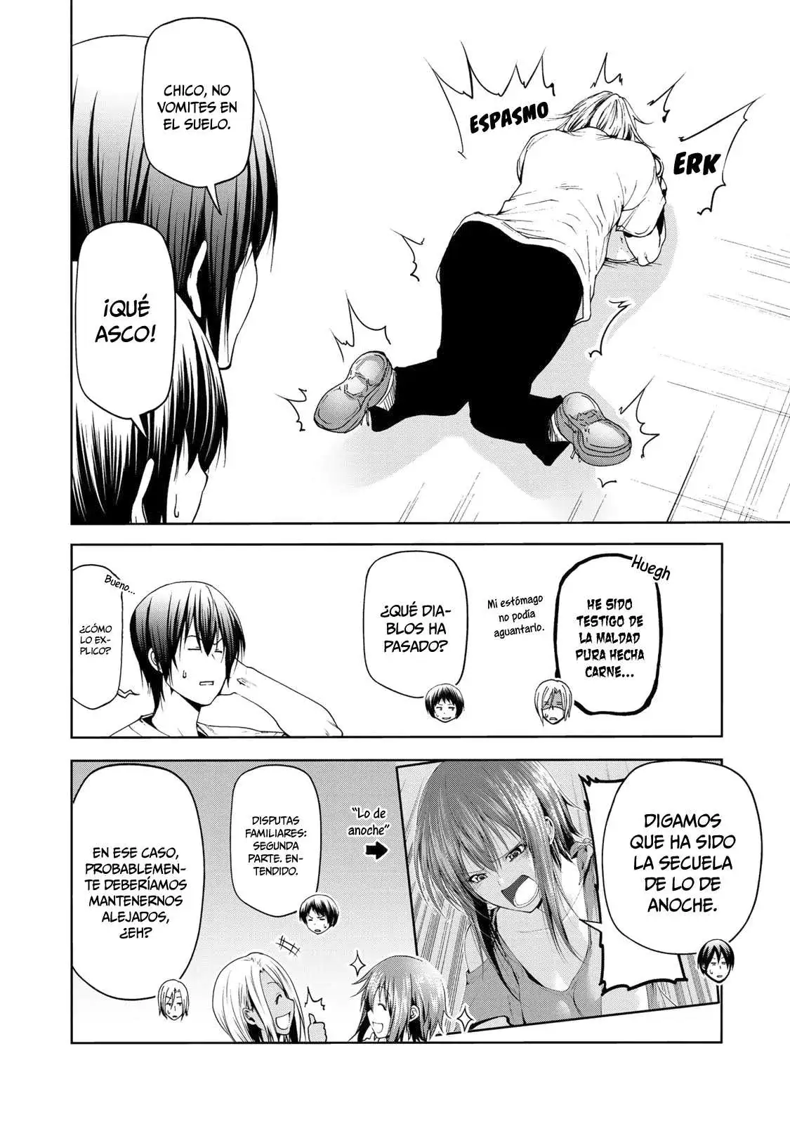 Página 7 — Grand Blue Capítulo 57