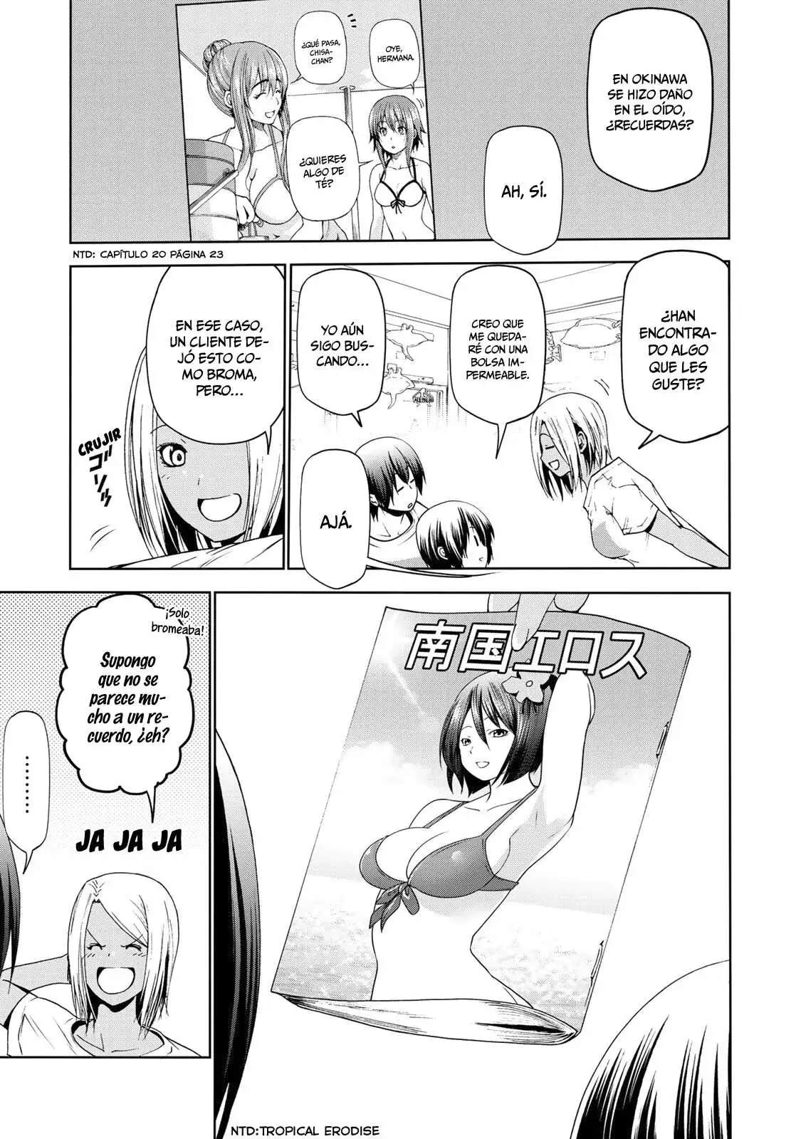Página 12 — Grand Blue Capítulo 57