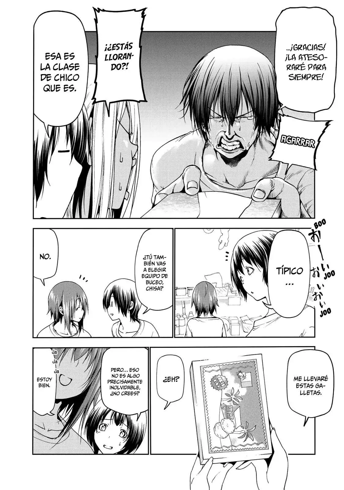 Página 13 — Grand Blue Capítulo 57