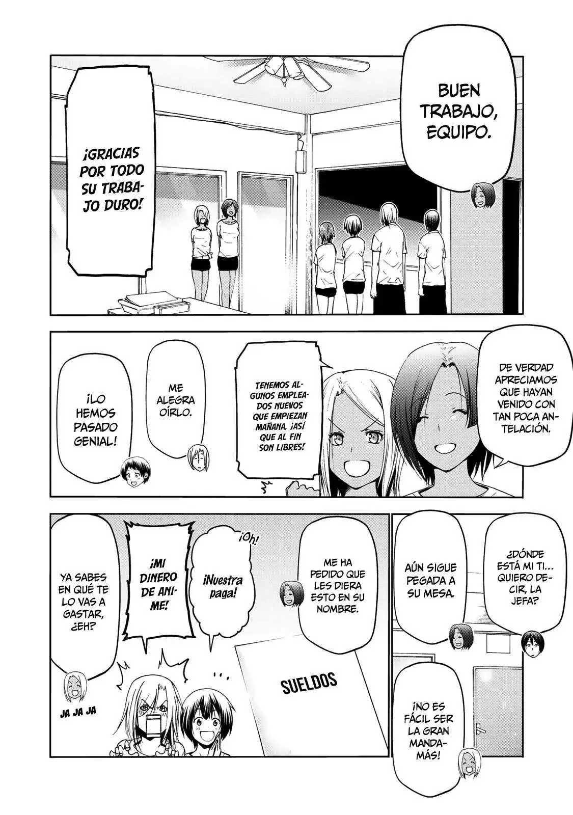 Página 15 — Grand Blue Capítulo 57