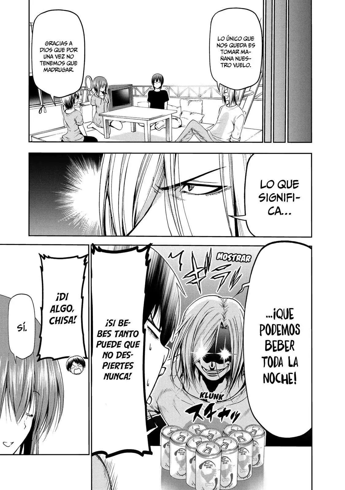 Página 18 — Grand Blue Capítulo 57