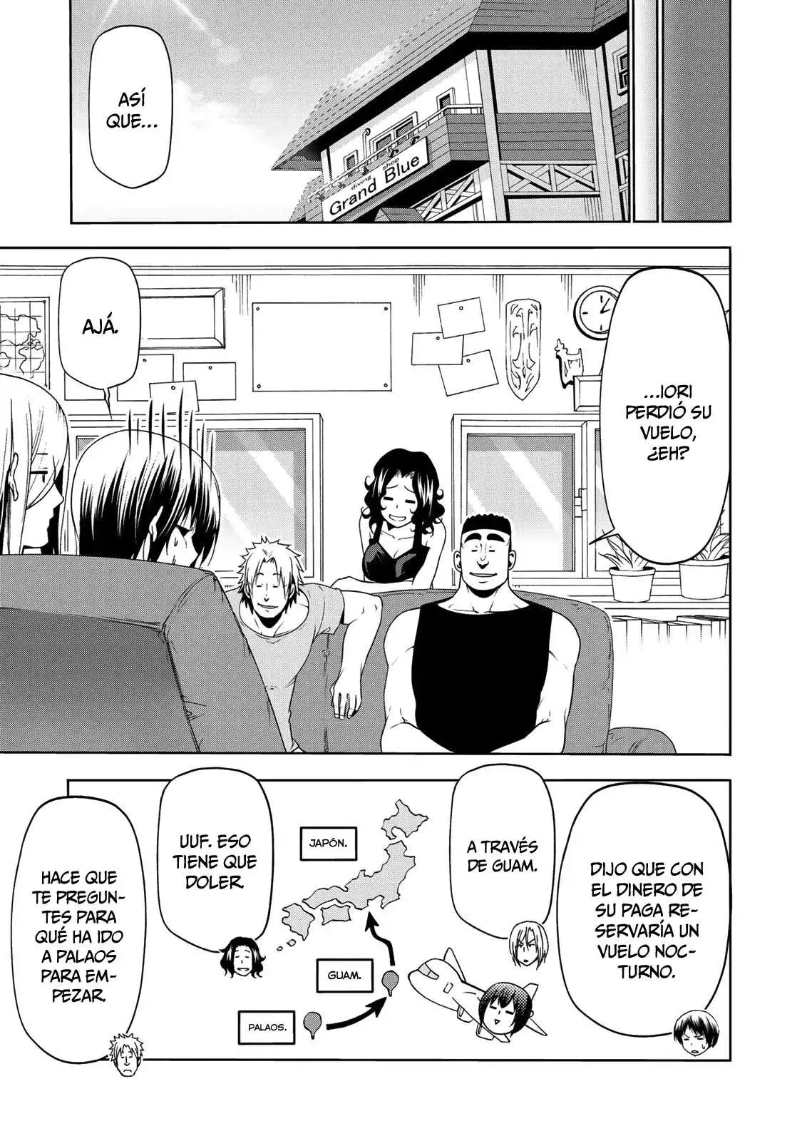 Página 26 — Grand Blue Capítulo 57