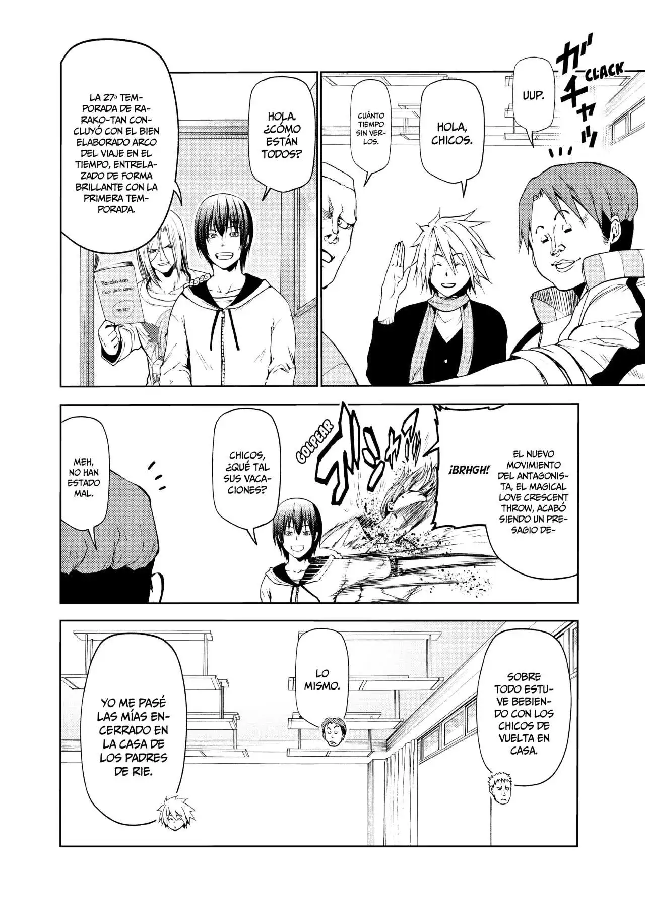 Página 6 — Grand Blue Capítulo 58