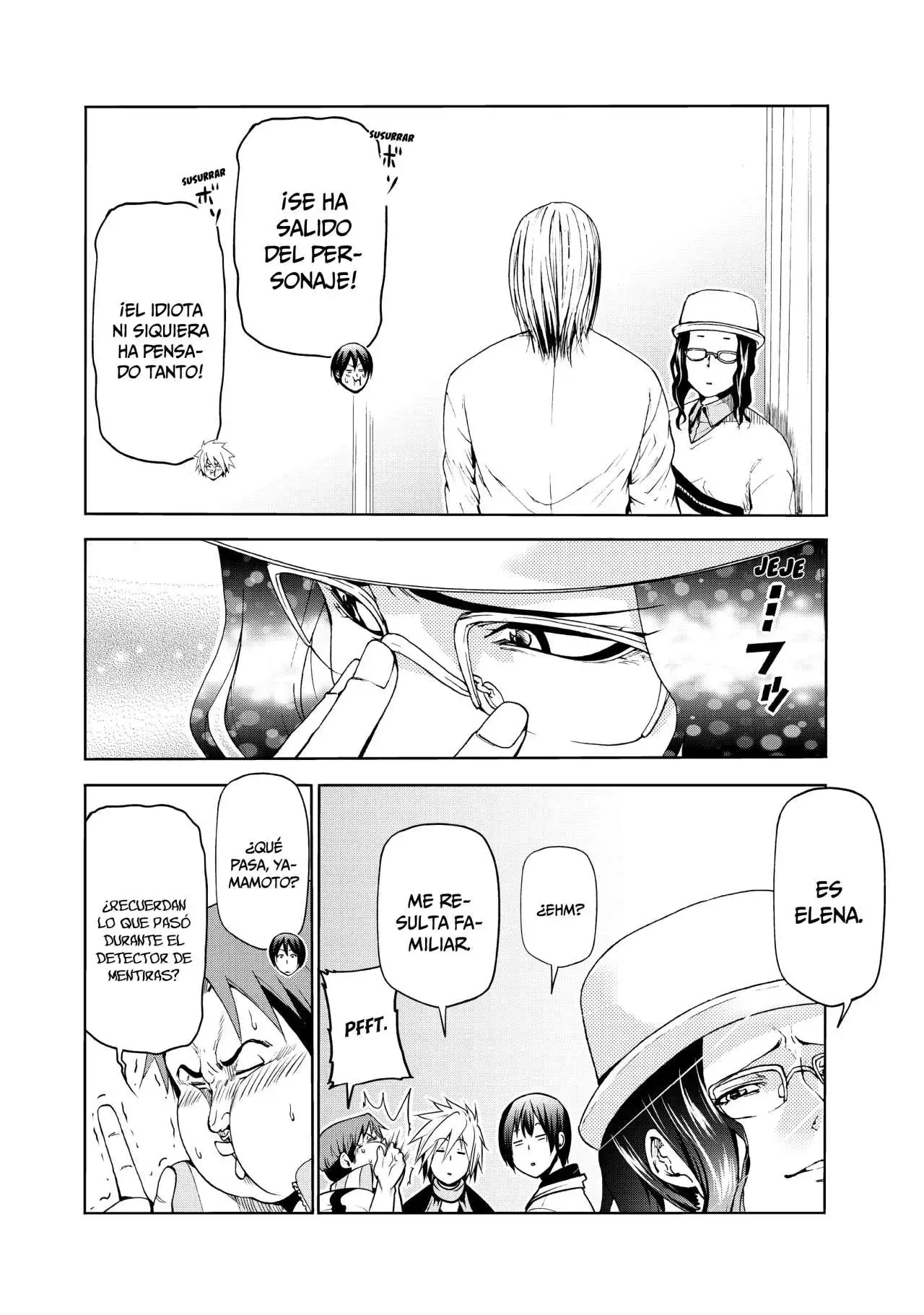 Página 14 — Grand Blue Capítulo 58