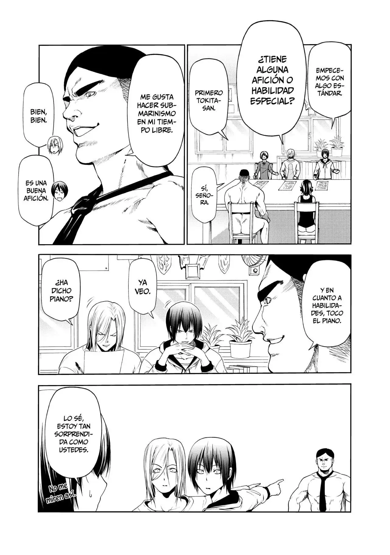 Página 21 — Grand Blue Capítulo 58