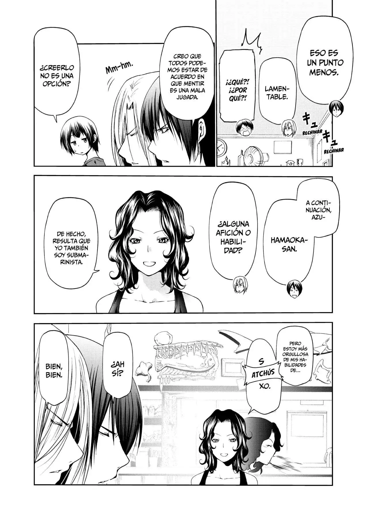 Página 22 — Grand Blue Capítulo 58