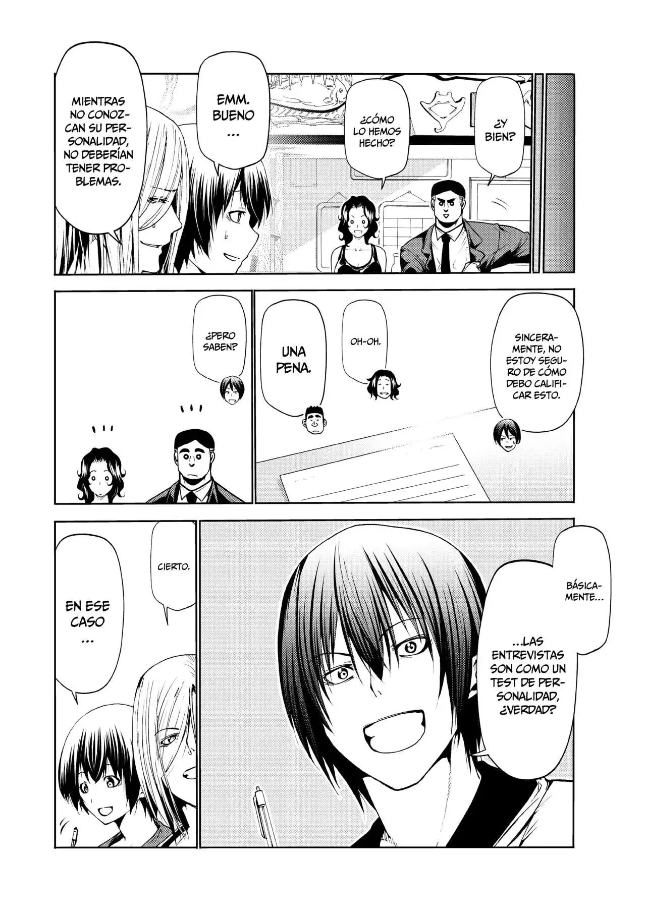 Página 28 — Grand Blue Capítulo 58