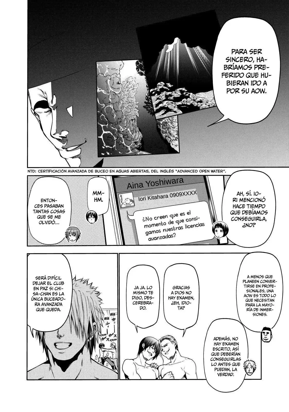 Página 6 — Grand Blue Capítulo 61
