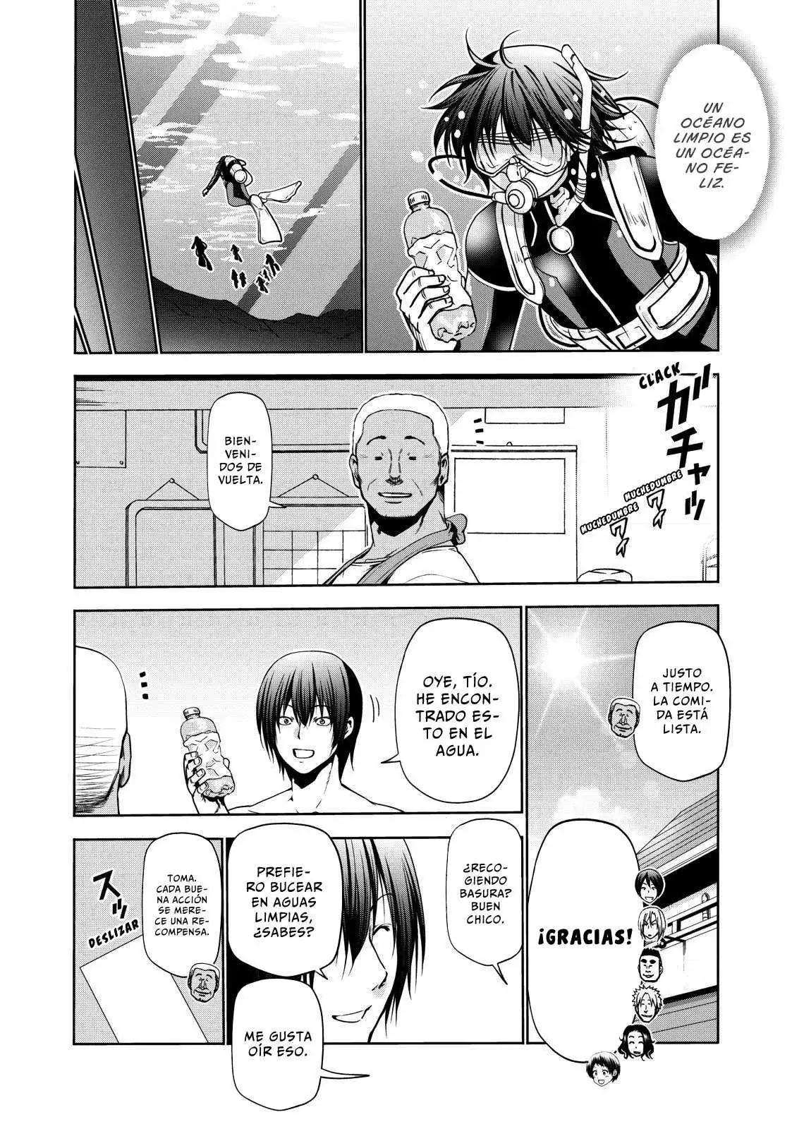 Página 8 — Grand Blue Capítulo 61