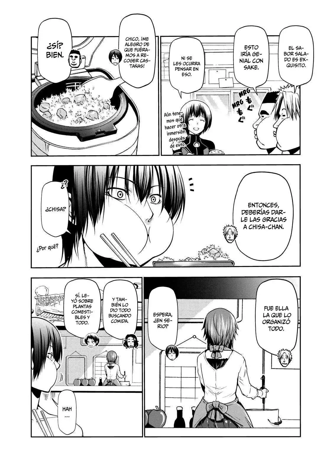 Página 10 — Grand Blue Capítulo 61