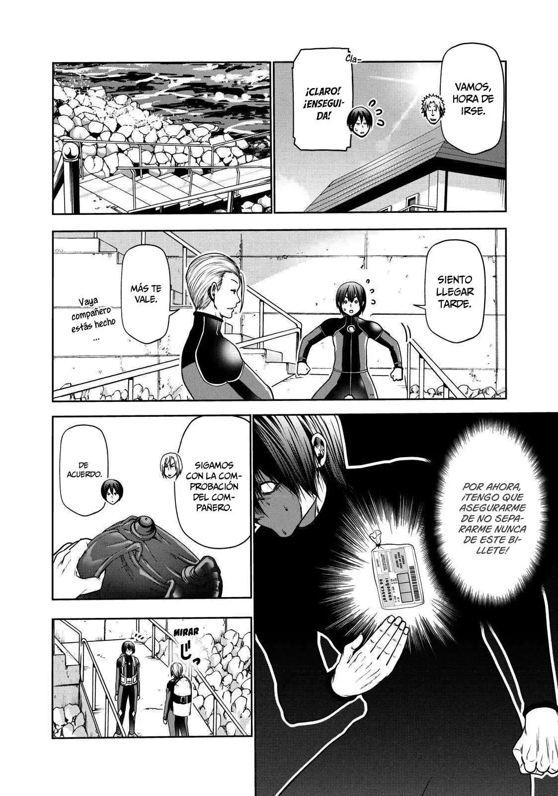 Página 14 — Grand Blue Capítulo 61