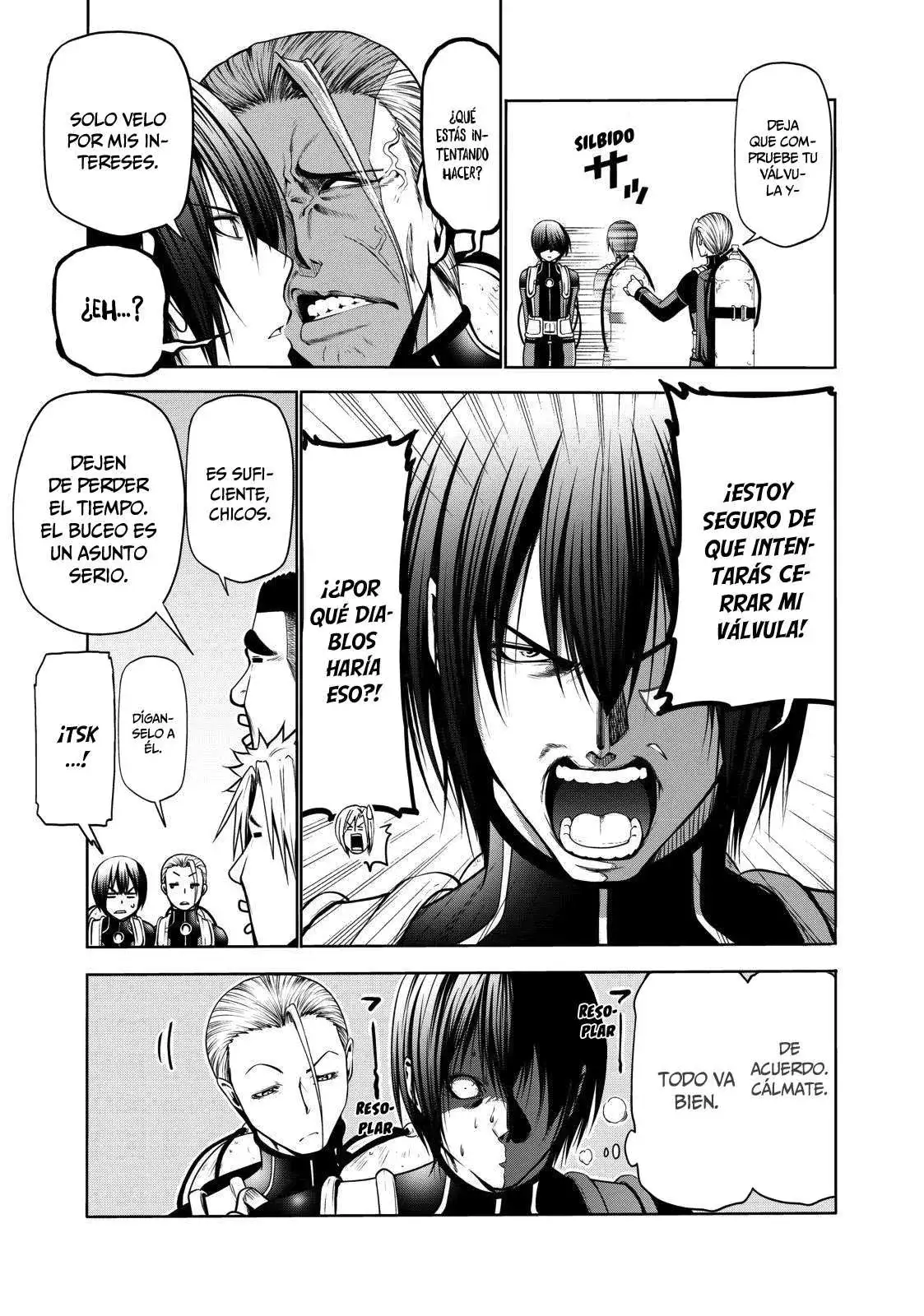 Página 17 — Grand Blue Capítulo 61