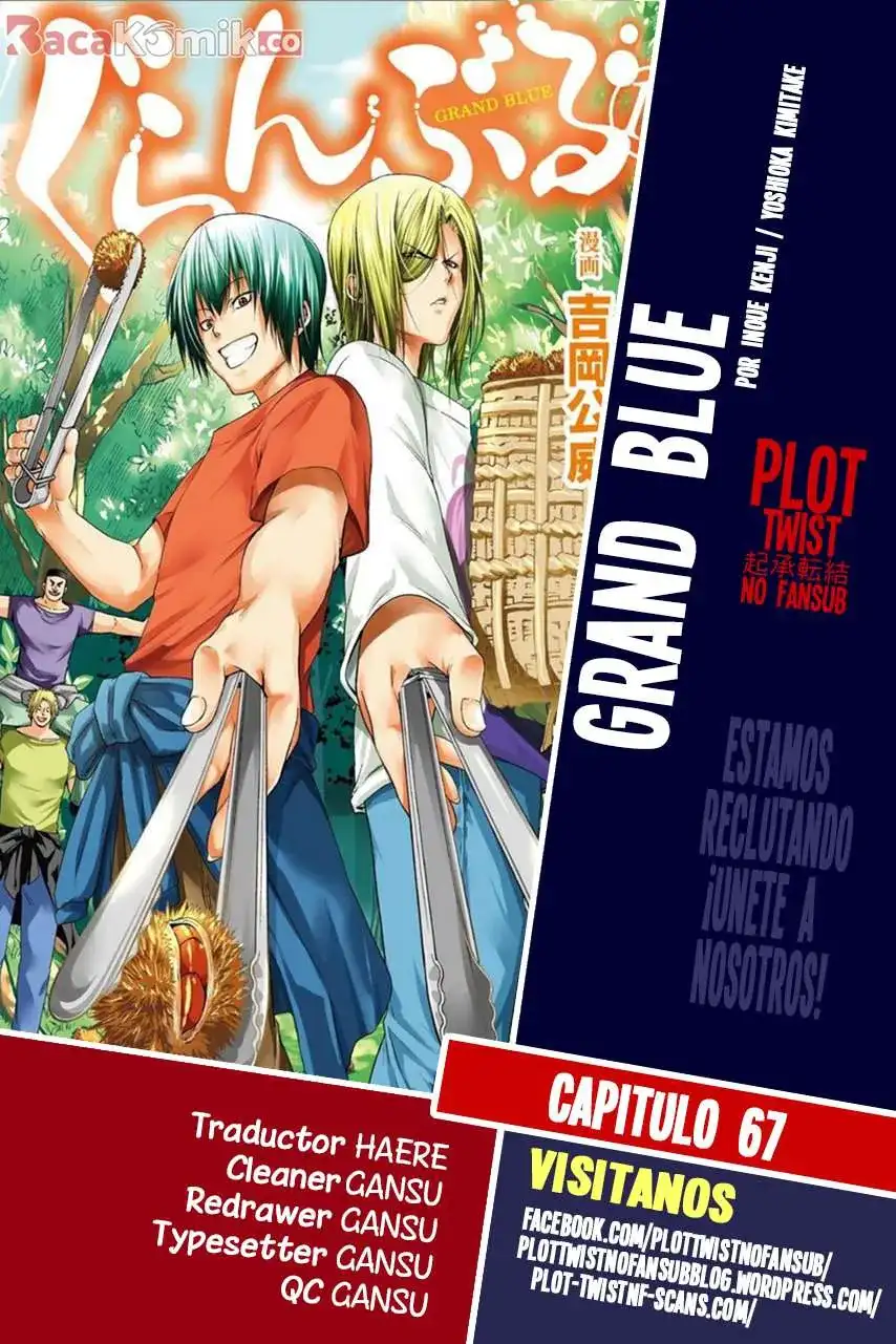 Página 1 — Grand Blue Capítulo 67