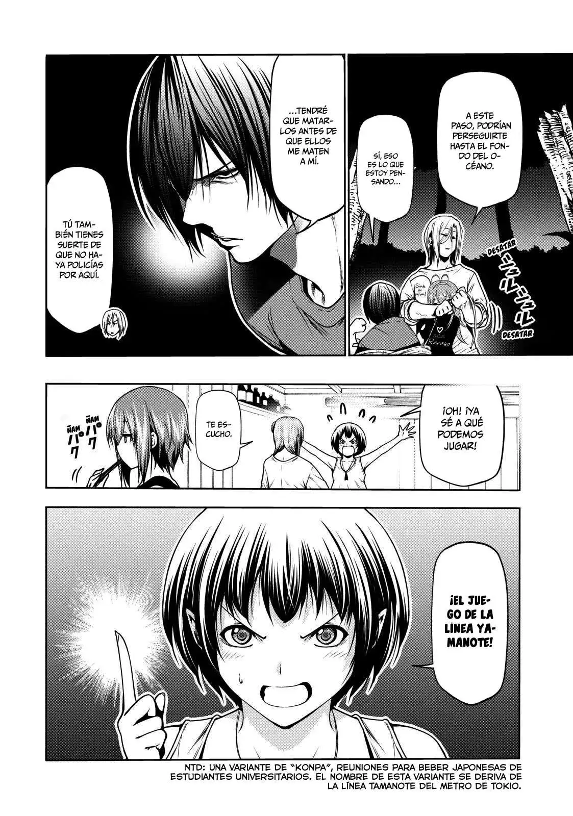Página 15 — Grand Blue Capítulo 67