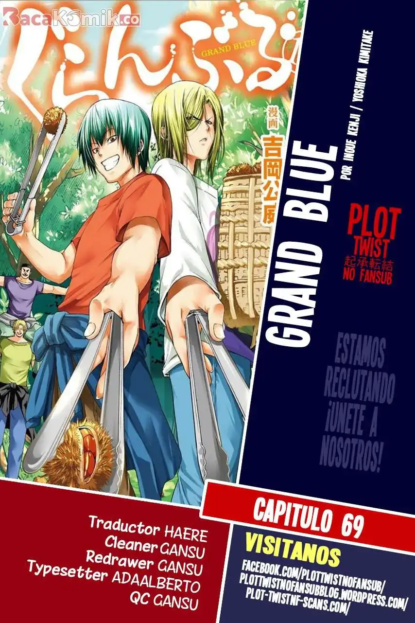 Página 1 — Grand Blue Capítulo 69