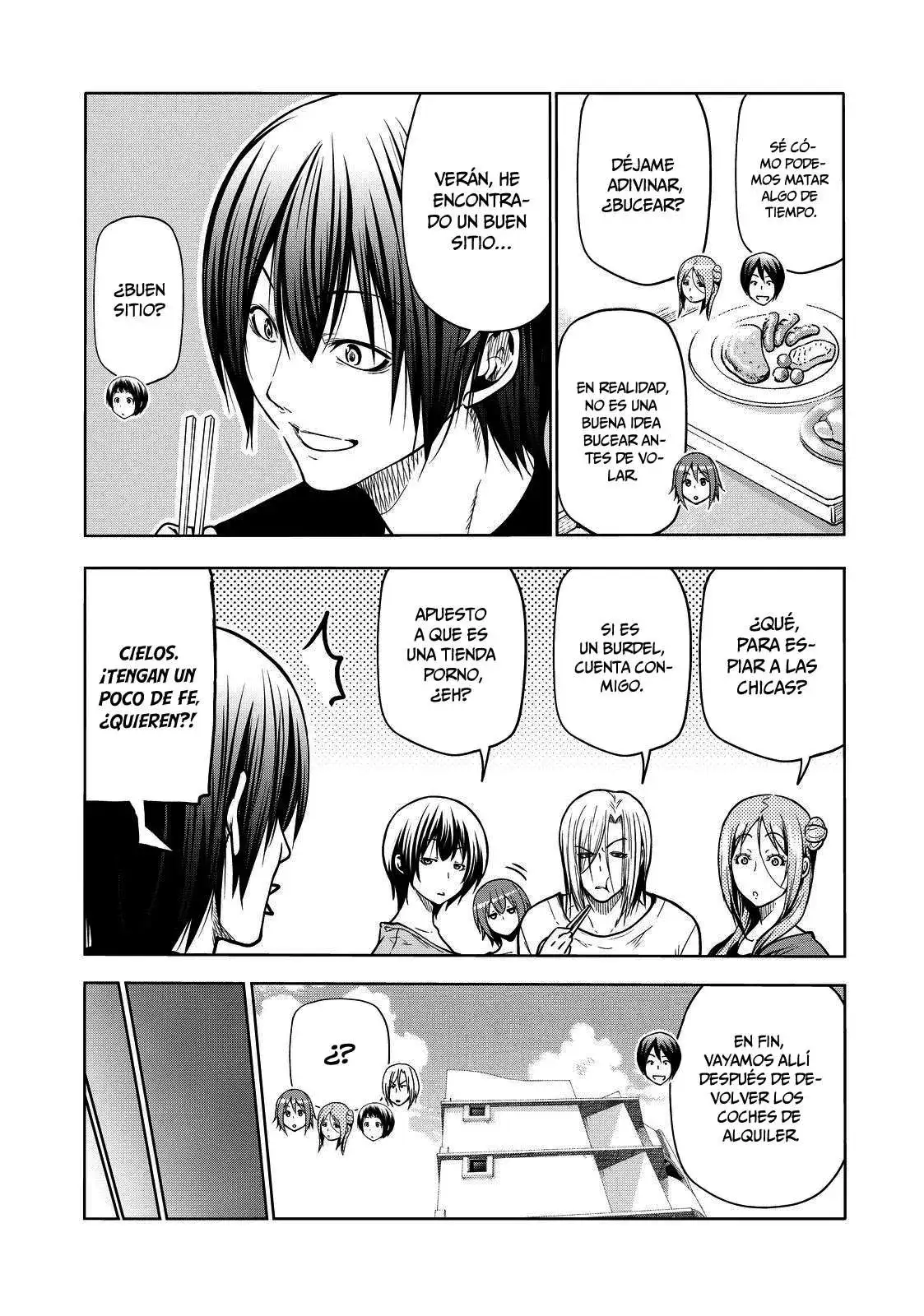 Página 6 — Grand Blue Capítulo 69