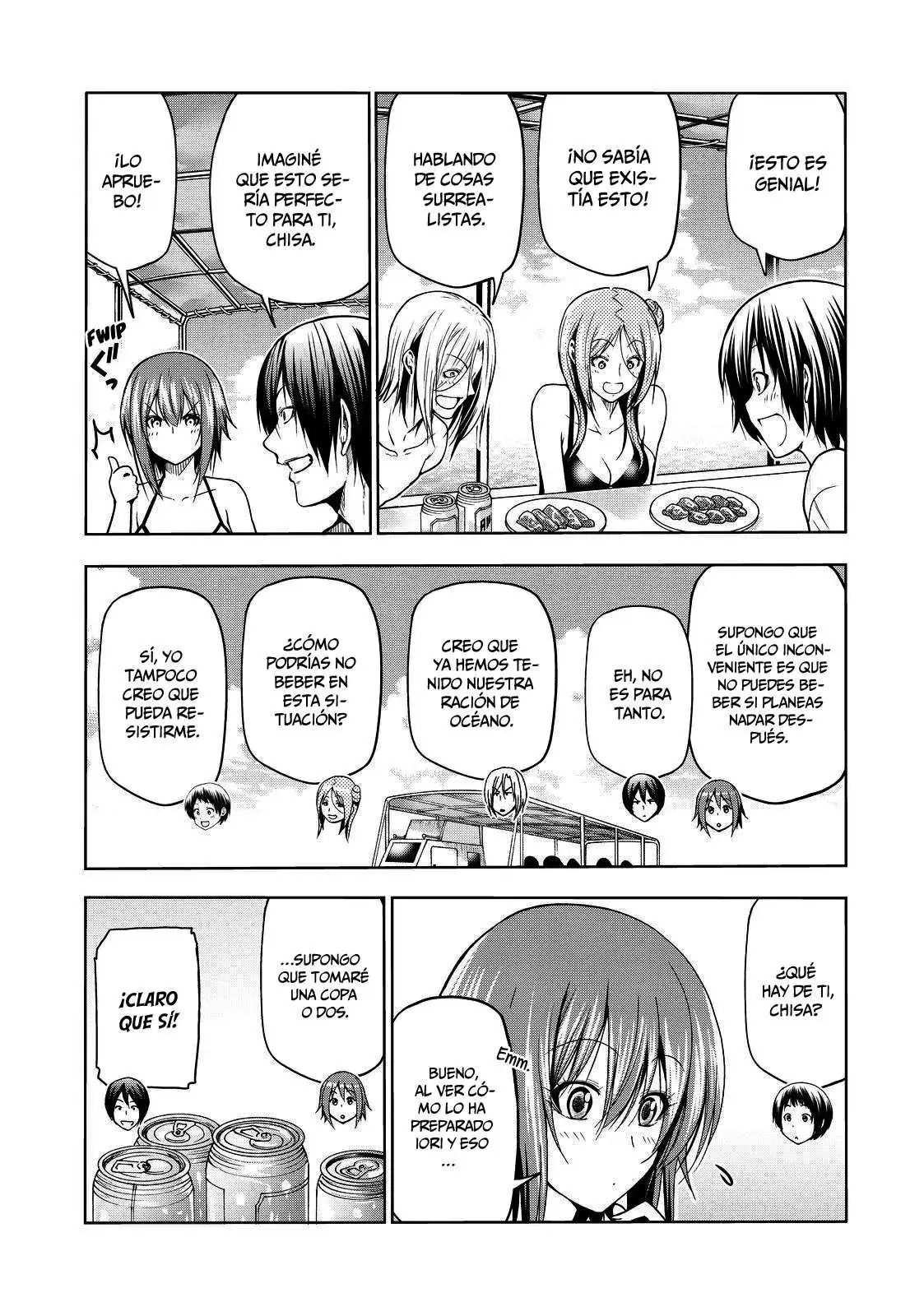 Página 10 — Grand Blue Capítulo 69