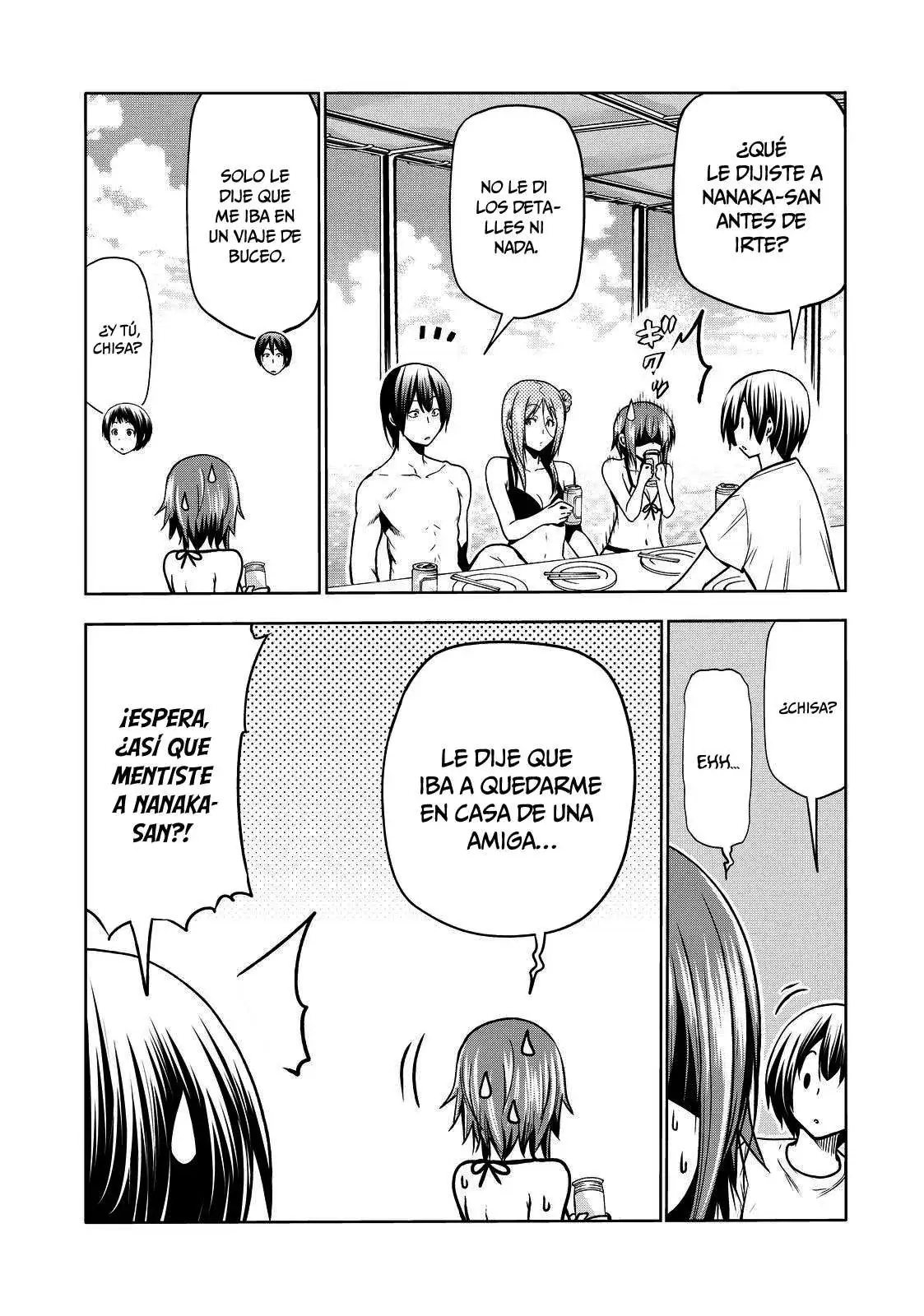 Página 16 — Grand Blue Capítulo 69