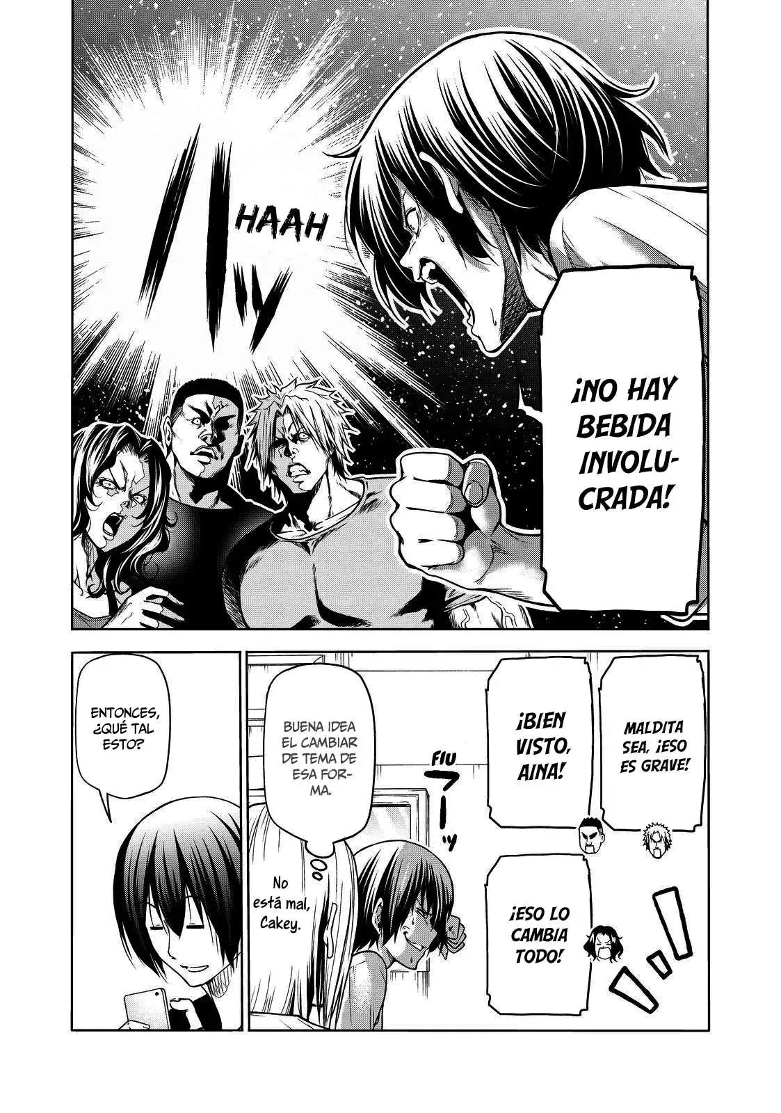 Página 8 — Grand Blue Capítulo 70