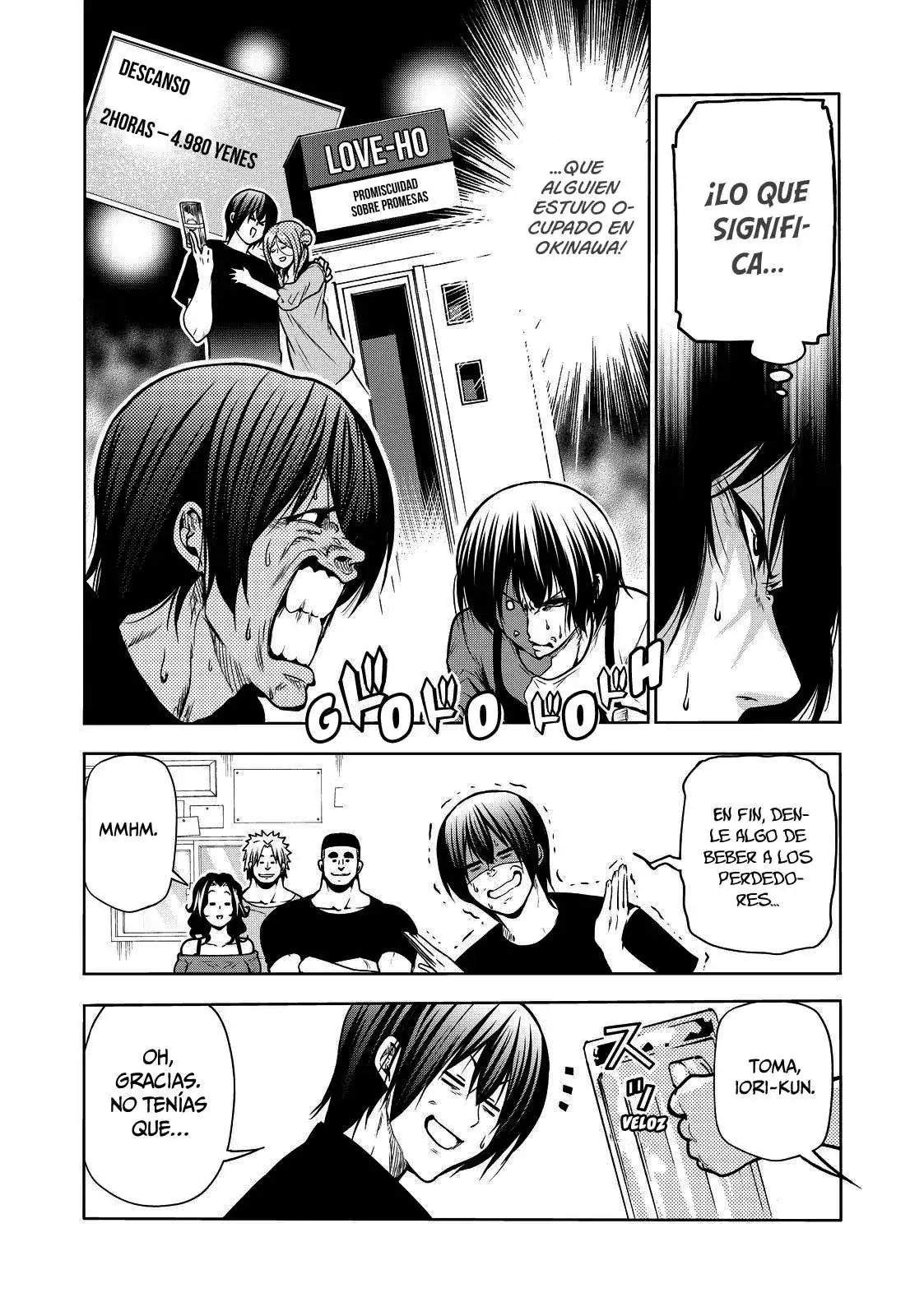 Página 18 — Grand Blue Capítulo 70