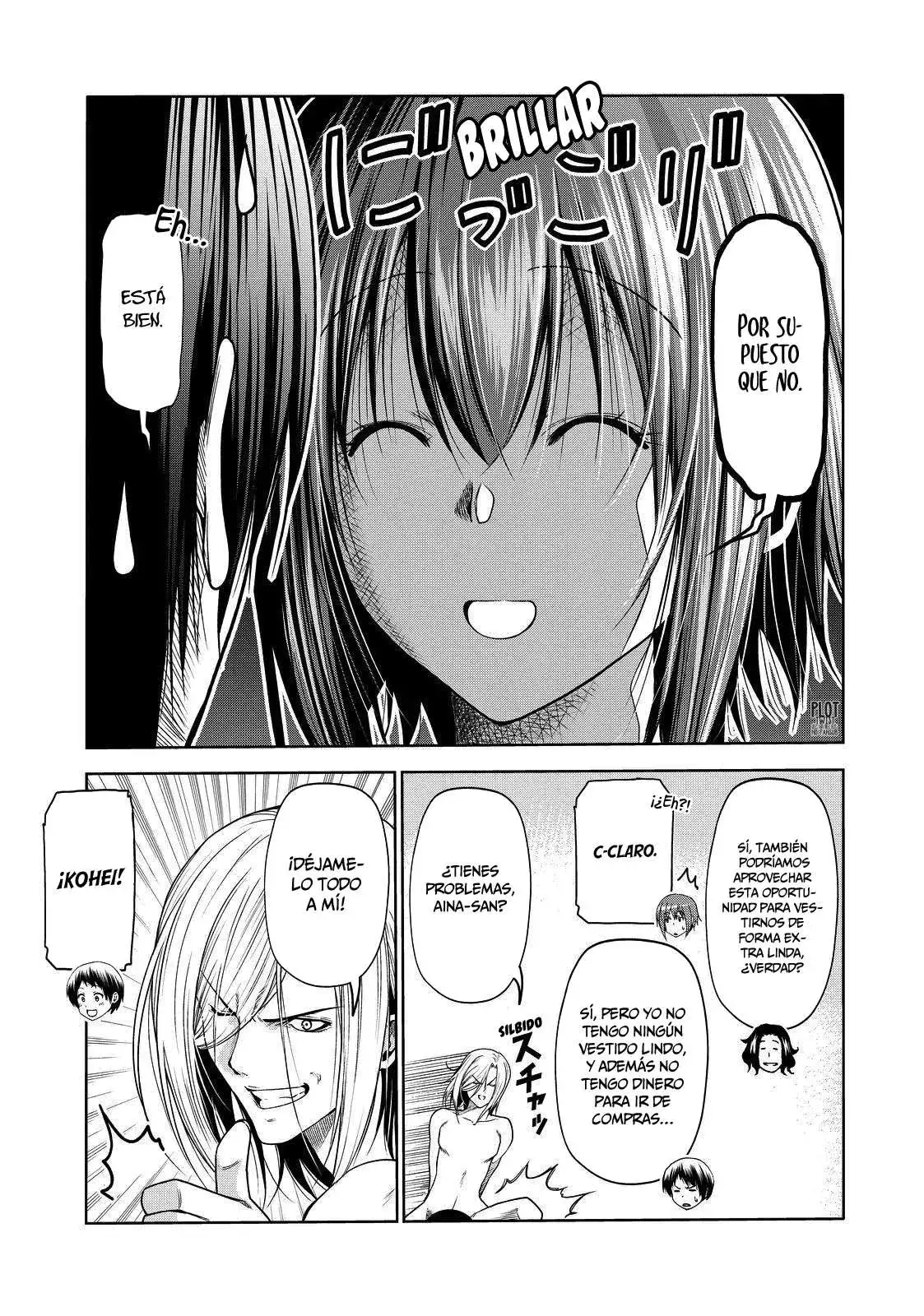 Página 14 — Grand Blue Capítulo 75